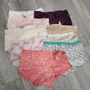Vintage Victoria's Secret Boy Shorts Panties Bundle